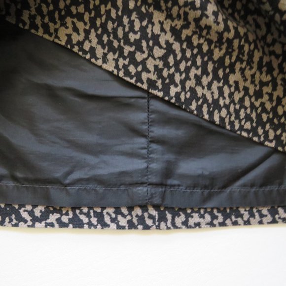 GAP Women’s Black Gray Cotton Lining Mini Skirt Size 4 - Picture 8 of 10